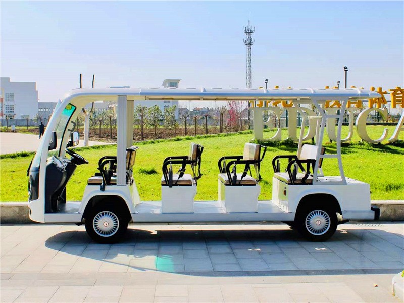 11座電動觀光車-側視圖